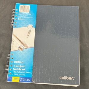Blue Spiral Notebook